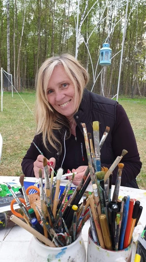 Ewelina Prusak, autorka malowanych podków.